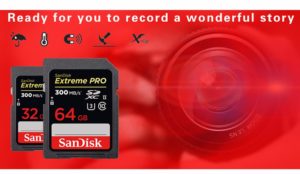 Sandisk Extreme Pro SD Card 64GB High Speed UHS-II
