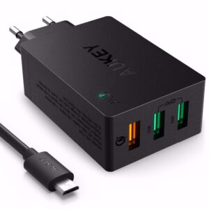 AUKEY 3-Port USB Charger